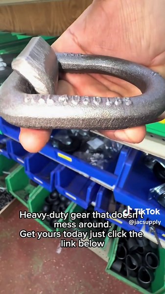 1/2” Weld-On Lashing Ring for Heavy Loads