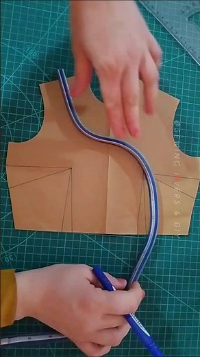 Pattern Making #sewing #patternmaking #tipsandtricks #DIY #tutorial #viralvideo