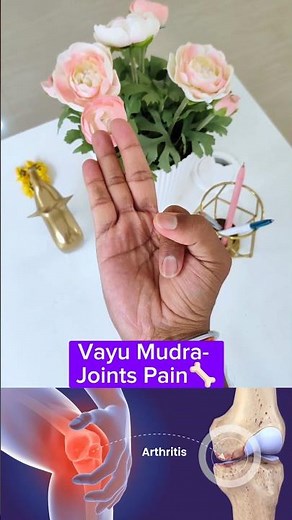 Joints Pain Relief 💯✅ #yoga #jointpain #arthritis #arthritisrelief #bones #mudra #ytshorts #shorts