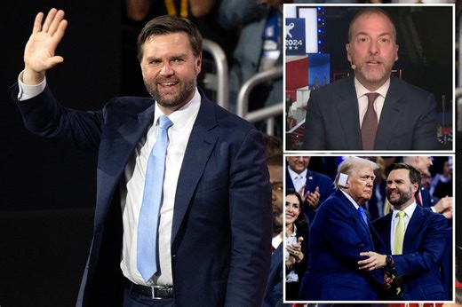 NBC’s Chuck Todd stuns MSNBC hosts, saying JD Vance would be ‘comfortable in Democratic Party of 1984’