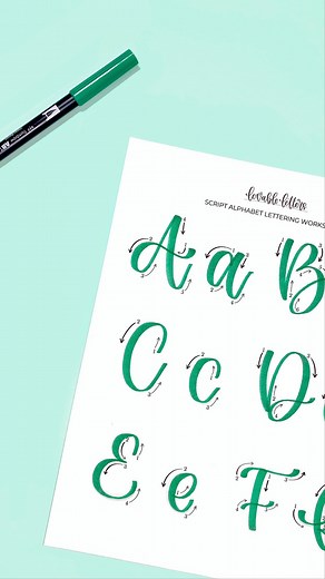 Marcella | Lettering Artist | Just starting out with lettering? Here’s some advice: The first step is practicing the basics. While it’s tempting to jump right into... | Instagram
