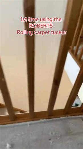 @Roberts Consolidated carpet cutter and rolling carpet tucker in action #pov #carpet #satisfying #tradetok #flooring #fyp | Dorset_dagger