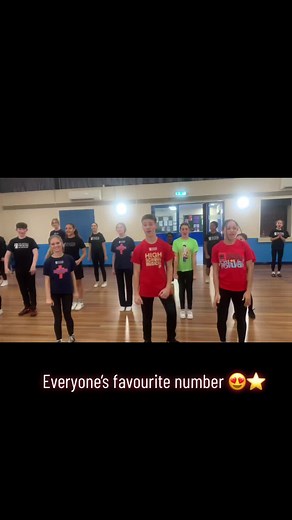 High School Musical Rehearsal with British Theatre Academy