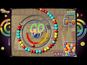Puzz Loop (Arcade, © 1998, Mitchell) QuickPlay