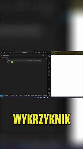 Jak Szybko Pisać HTML: Snippety i ich Magia! #shorts