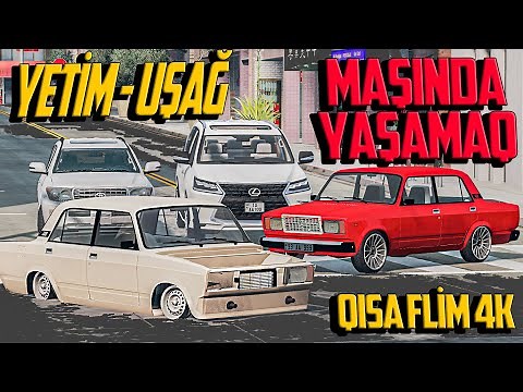 Vaz 07 və Yetim uşaq Maşında yaşamaq | Maşın Oyunları | BeamNG.Driver #malikbedelov