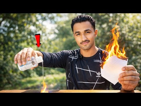Paper Burned Without Fire