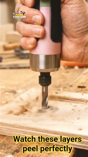 This Tiny Milling Tool Is Weirdly Satisfying 😳🔥#satisfying #tools #woodworking #usa #diy #carpentry