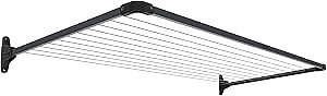 Daytek Mk2 Fold Down Clothesline - Single, 73.5 Feet Drying Space