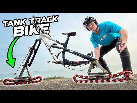I BUILT A TANK TRACK BIKE - WILD WELDS EP2 GETS SUPER SKETCHY!