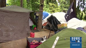 District finally announces plans to start moving homeless camp outside K-8 school
