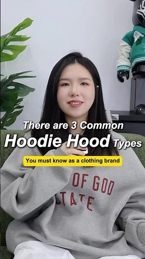3 Common Hoodie Hood Types You Must Know As A Streetwear Brand Owner #clothingmanufacturer #hood
