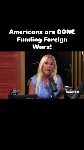 5.1K views · 10K reactions |  MTG FIRES UP: “Americans Are FED UP Funding Endless Foreign Wars Time to Bring Our Dollars HOME!” Rep. Marjorie Taylor Greene channels the people’s rage against trillions wasted on overseas conflicts while our vets, borders, and economy suffer. Who’s with her on America First priorities? #mtg #maga #marjorietaylorgreene #megynkelly #mk #americafirst | Unbiased Uncensored | Facebook