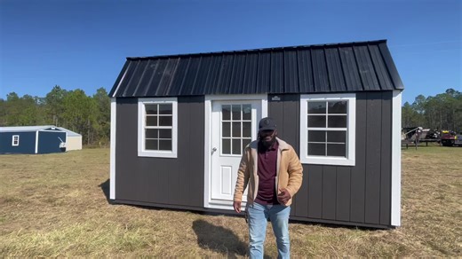 10x16 Side Loft Barn: Affordable Storage Solution