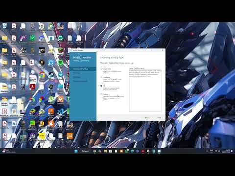 How to install MySQL community server on Windows
