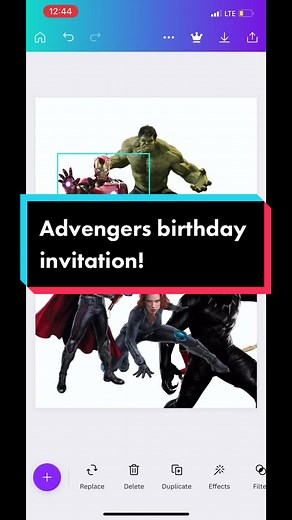 #Advengers Birthday invitation #canva #diytemplate #birthdayideas #takeaNAIRbreak #CatOnALeash #diyflyer #viral #fyp #fypシ #foryoupage