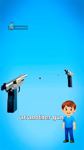 What Happens When Two Bullets Collide Mid-Air ?🤔| Facts | Shorts |