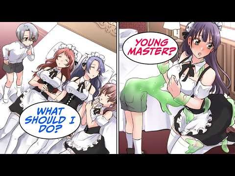 A billionaire’s kid who can shapeshift got stuck inside a maid’s body [Manga Dub]