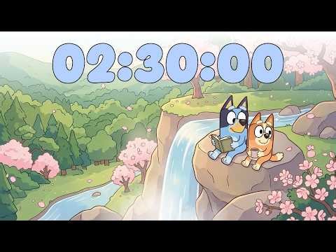 2.5 Hour Study Timer Spring 🌸 Peaceful Outdoor Study Spot 🍃 Gentle Forest Retreat