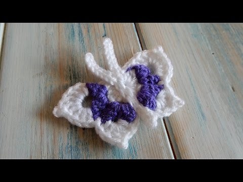 How to Crochet a Butterfly - Version 4