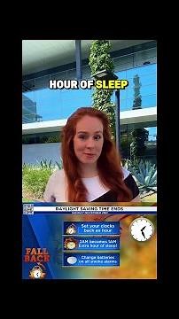 Ready to fall back? Its happening soon!