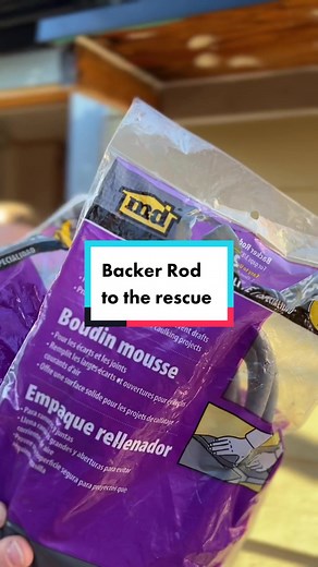 What is Backer Rod? Foam Rod for DIY House Renovation