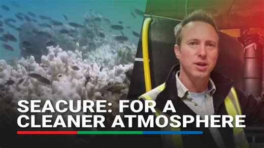 A trial is underway on England’s south coast where scientists are trialing a method to extract CO2 from seawater, which absorbs carbon from the atmosphere. Around 25 percent of carbon dioxide (CO2), the most prolific greenhouse gas emitted by human activity, is absorbed by the oceans and extracting it allows the seawater to absorb more, in turn helping combat climate change. “Essentially there is a lot of carbon dioxide in seawater, more so than there is in air," the University of Exeter's Profe