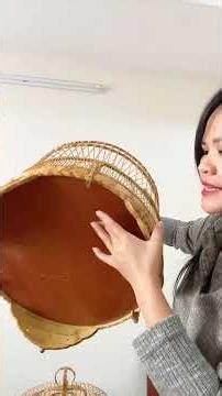 Dove pattern with bamboo joint carving