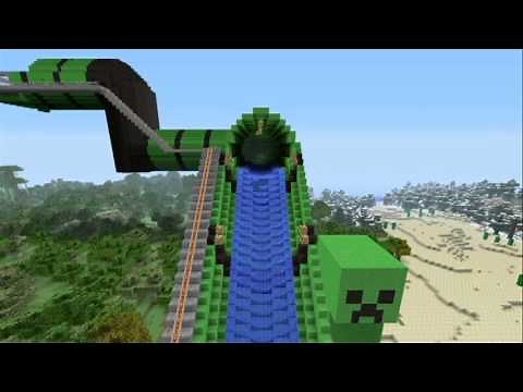 Minecraft Giant WaterSlide