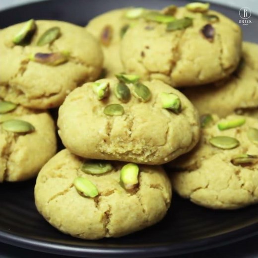 Multi Grain Biscuits | Aata-Suji-Besan Biscuits | Brisk Kitchen Recipes