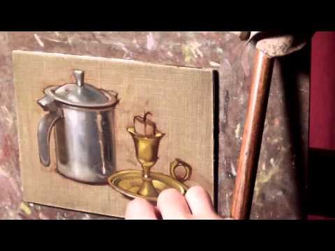 How I Paint Silver and Gold