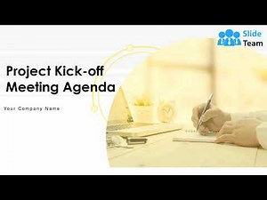 Project Kickoff Meeting Agenda Powerpoint Presentation Slides