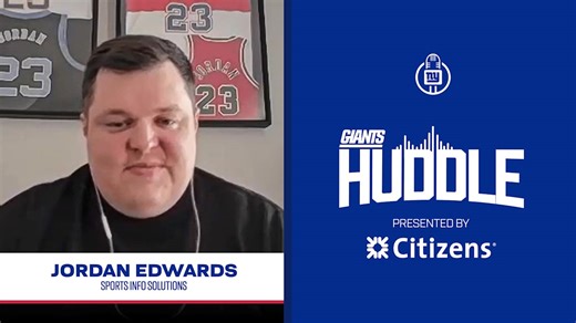Giants Huddle | Jordan Edwards