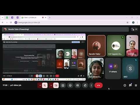G-Meeting for Jan 2026 CA Aspirants answer writing Session