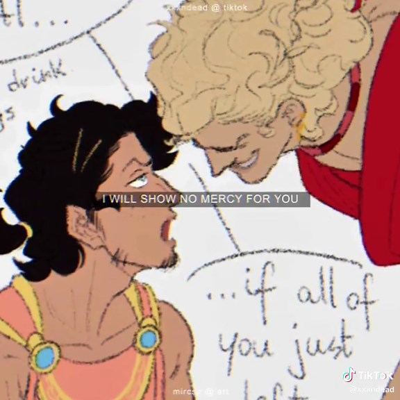 FLASH WARNING ⚠️ been getting bangers recently so have a messy antimachus to keep my rent low [ #antinous x #telemachus #antimachus #sharpwolf #theodyssey #greekmythology #epicthemusical #epicthemusicaledit (cross tagging only, believe it or not. i'm only interested in their mythological selves) ]