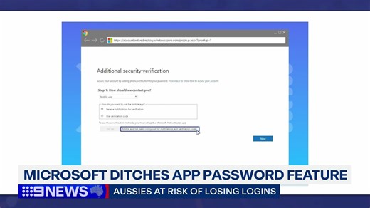 23K views · 110 reactions | Australians could be among millions worldwide set to lose saved passwords, with Microsoft announcing it will ditch a key feature from its Authenticator app. #9News DETAILS: https://nine.social/XR8 | 9 News | Facebook