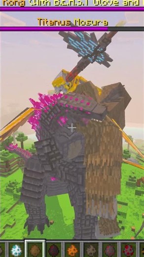 Minecraft GODZILLA VS KING KONG
