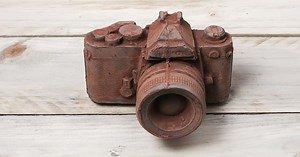 This Vintage Nikon Camera is Made of Chocolate