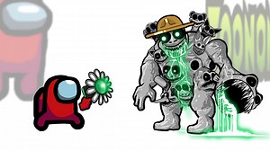 Mini Crewmate Kills ZOONOMALY Characters - Part 4 - Among Us | Genius Seconds