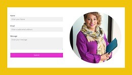 Fill out the form and get an answer - Website Template by Nicepage