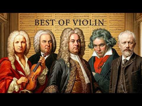 30 Most Famous Classical Violin Pieces 🎻 Bach, Handel, Vivaldi, Beethoven, Tchaikovsky, Rossini