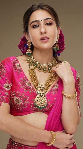 Sara Ali Khan on Instagram: "Festive celebrations are all about moments that sparkle—and what better way to add that extra shine than with TBZ - The Original? ✨ Let the sparkle of your jewels match your dazzling festive spirit! Find your favourite festive sparkle at your nearest TBZ - The Original store. #TyohaarMatlabTBZ #TBZtheOriginal #tbzjewellery"