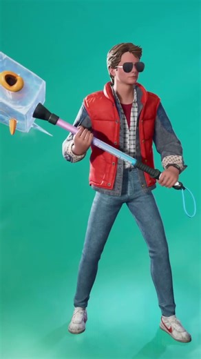 NEW FLOPPER'S FOLLY PICKAXE IN THE FORTNITE ITEM SHOP