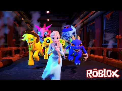 Frozen Elsa | Mega Escape: Pony Factory in Roblox