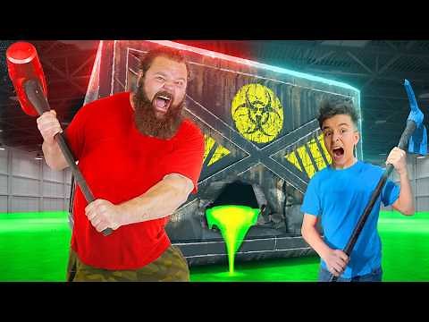 100 Layer BOX vs World's Strongest Man!
