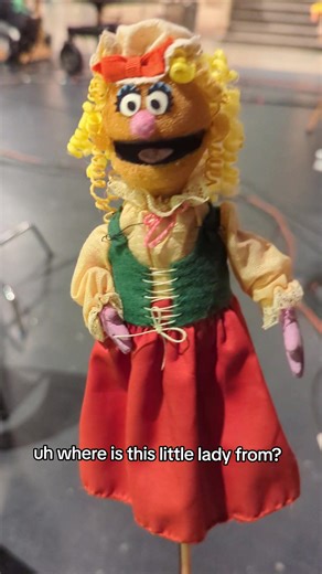 I could Google it, but where's the fun in that? #vintagesesamestreet #puppeteer #puppets #rodpuppet #folktales #muppets #sesamestreet #aapirepresentation #fyp