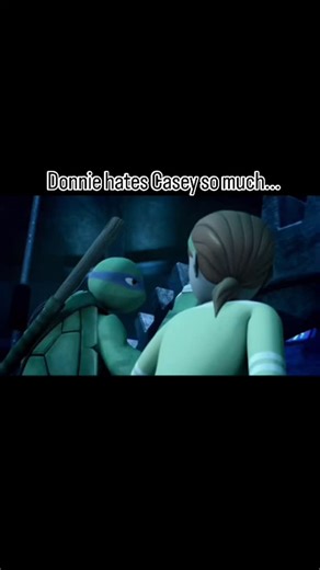 TMNT Edits on Instagram: "Donnie hates Casey so much... . . . . . . . . . . . . . . . #tmnt2012 #tmntdonnie #hate"