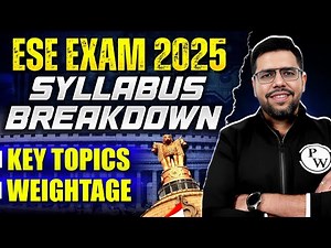 ESE Exam 2025 Syllabus Breakdown: Key Topics and Weightage You Can’t Ignore (CE)