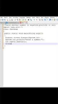 check number for positive ,negative or zero. day 10/100 #basic #coding #javaprogramming #developer