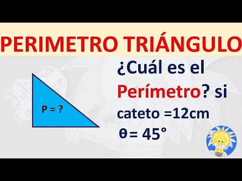 📐 How to calculate the PERIMETER of a TRIANGLE with one angle and one side | Juliana the Teacher
